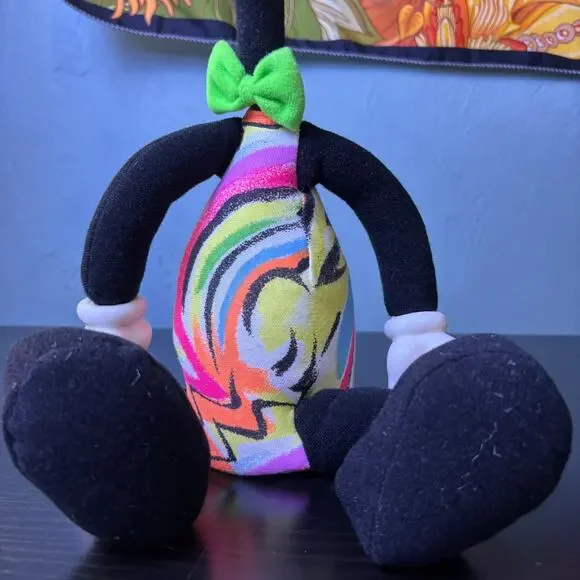 Vintage 1994 Ertl Jibba Jabber noise maker Toy Colorful 90s 15" Plush Silly Kids - Picture 4 of 16